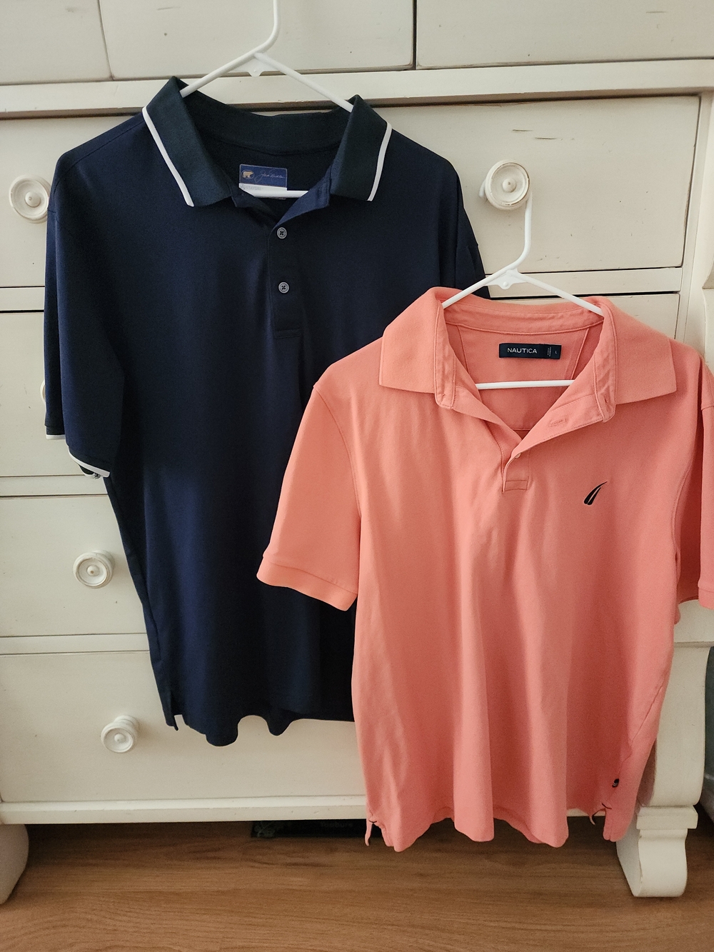 Men’s Bundle Of 2 Jack Nicklaus & Nautica Poloshirts Size L